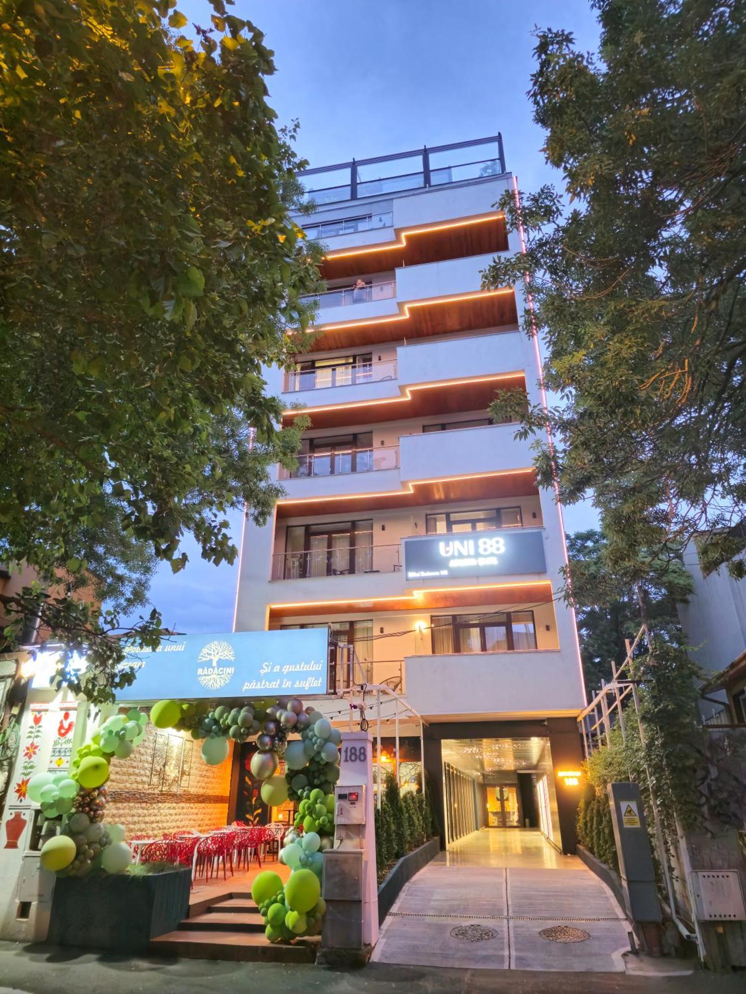 Uni88 Apartments Bucarest Exterior foto